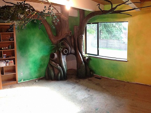 Волшебная детская комната от талантливых родителей