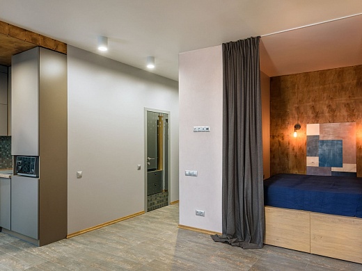 1-но комнатная квартира (46.71 m²)
