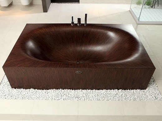 Деревянная ванна – шедевр каждого дома