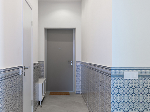 3-х комнатная квартира "Португальский минимализм" (74.00 m²)